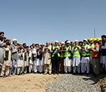 کار بزرگترین پروژه تولید برق آفتابی  درقندهارآغاز شد
